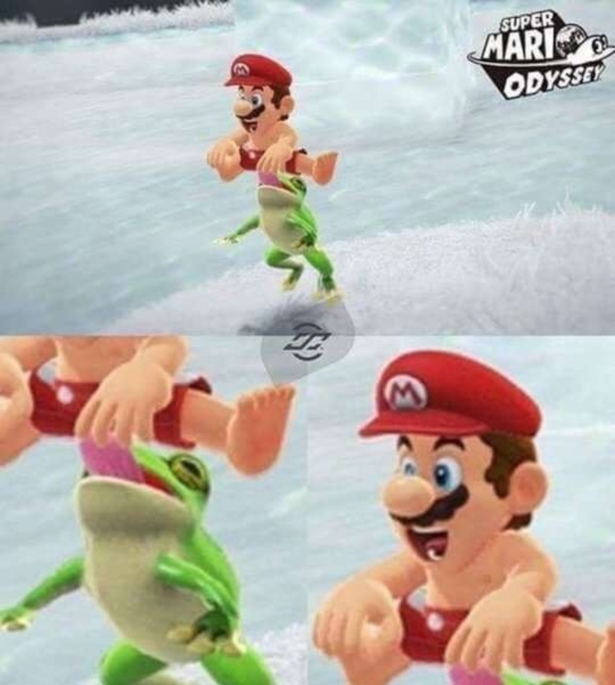 Прикол super Mario